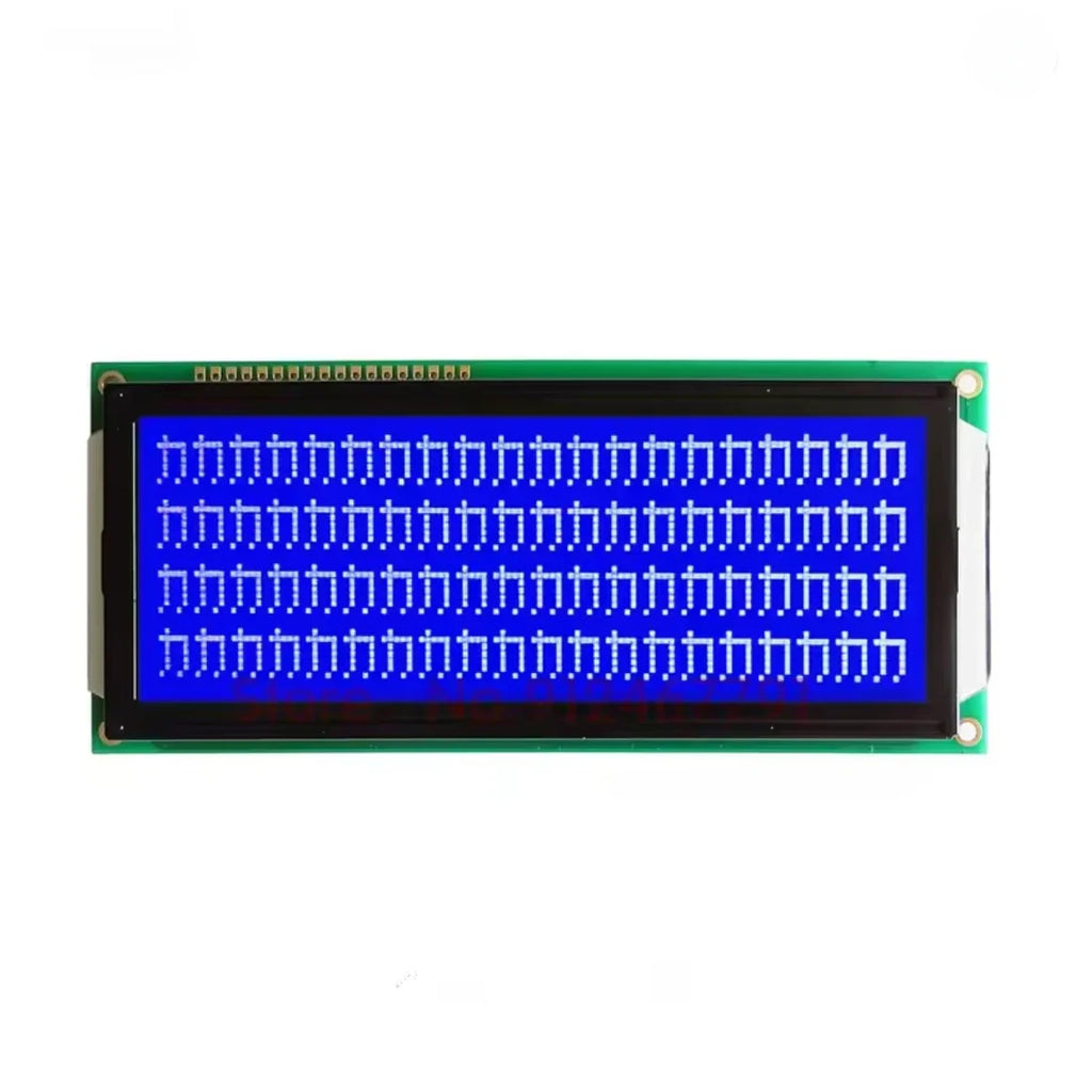 5V Larger LCD 2004 20x4 Largest Character English And Russian Cyrillic Font Yellow/Gray/Blue Screen 204 Display HD44780