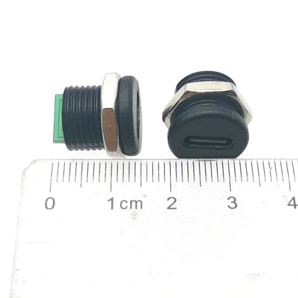 1pc Type-C Female 6 Pin USB Connector Type-C Female Socket Fast Charging Jack Charging Port USB-C Charger Plug Dock