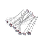 50PCS/lot LDR Photo Light Sensitive Resistor Photoelectric Photoresistor 5528 5506 5516 5537 5539 GL5528 For Arduino