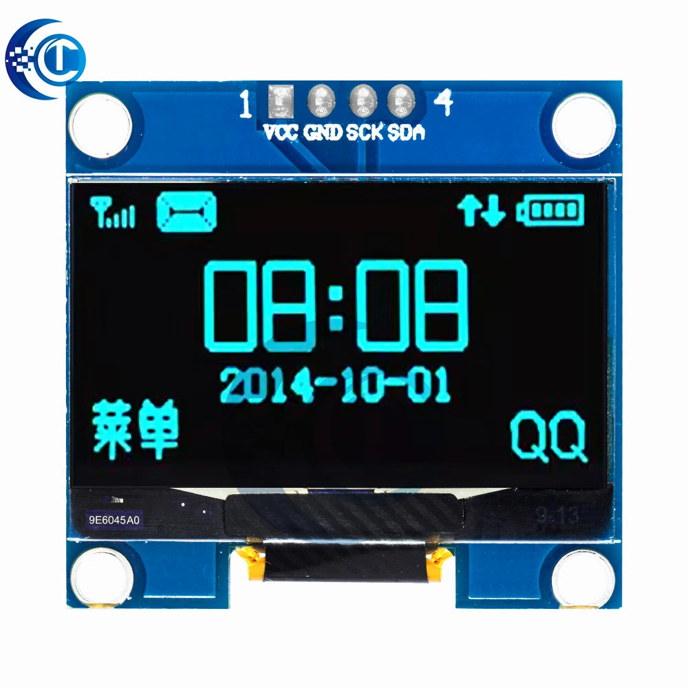 1.3 inch oled IIC Serial White OLED Display Module 128X64 I2C SSD1306 12864 LCD Screen Board VDD GND SCK SDA for Arduino
