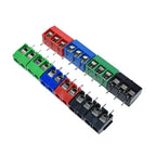 20Pcs/lot KF301-5.0-2P  Pitch 5.0mm Straight Pin 2P  Screw PCB Terminal Block Connector Blue GREEN RED