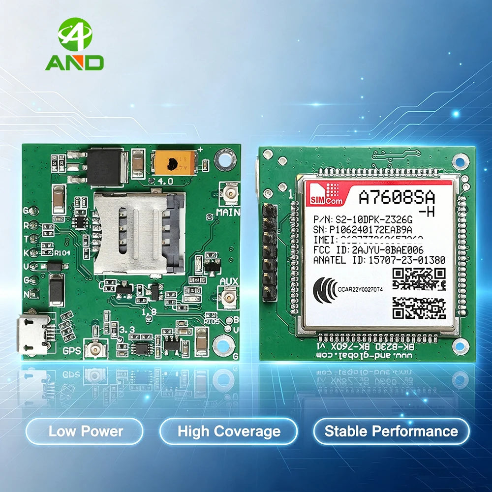 SIMCom A7608SA-H breakout LTE Cat.4 4G Module Wireless Cellular Modem Compatible SIM7600 For IoT DTU Vehicle Tracking Terminal