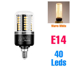 30W LED Indoor Corn Bulb E27/E26 Ceiling Lamp Bulbs E14 Spotlight B22 Living Room Bedroom Kitchen Washroom 220V Home Lighting