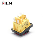 30A/220V Toggle Rocker Switch ON-OFF-ON  Heavy Duty DPDT IP67 Waterproof T85 Auto Boat Marine  With LED 12V 110V220V 30x22mm