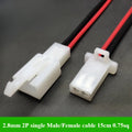 2.8mm 2/3/4/6/9 pin Automotive Quick connection Electrical wire connector Male Female cable terminal plug Kits Motorcycle