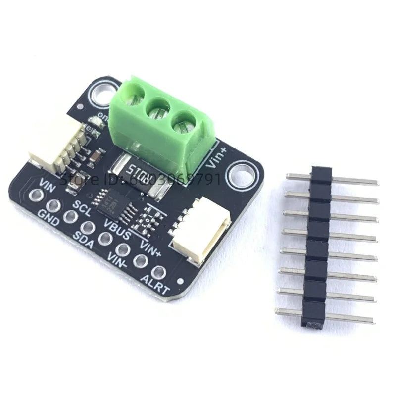 1-5Pcs INA219 12-Bit Current / INA228 20-Bit Current/Voltage Monitoring Sensor Module Is Compatible with STEMMA QT/Qwiic