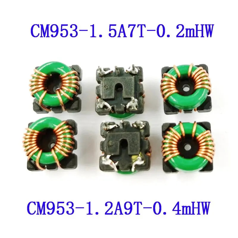 10PCS High Permeability Toroidal Common Mode Inductor Filter T9*5*3 Wound Coil 200uH 470uH 800uH 1mH 1.2mH 1A EMI Choke