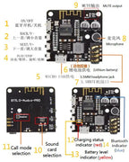 1-10pcs Bluetooth 5.0 Audio Receiver Board MP3 Lossless Decoder Wireless Stereo Music Module 3.7-5V XY-BT-Min