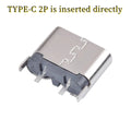 USB Connector Type C Female Charging Port Jack 2/4/6/16 Pin Type-C Socket PCB Soldering SMD SMT DIY Repair Type C Adapter