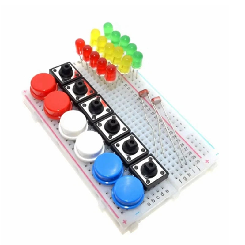 Starter Kit For UNO R3 Mini Breadboard LED Jumper Wire Button For Arduino Diy Kit School Education Lab