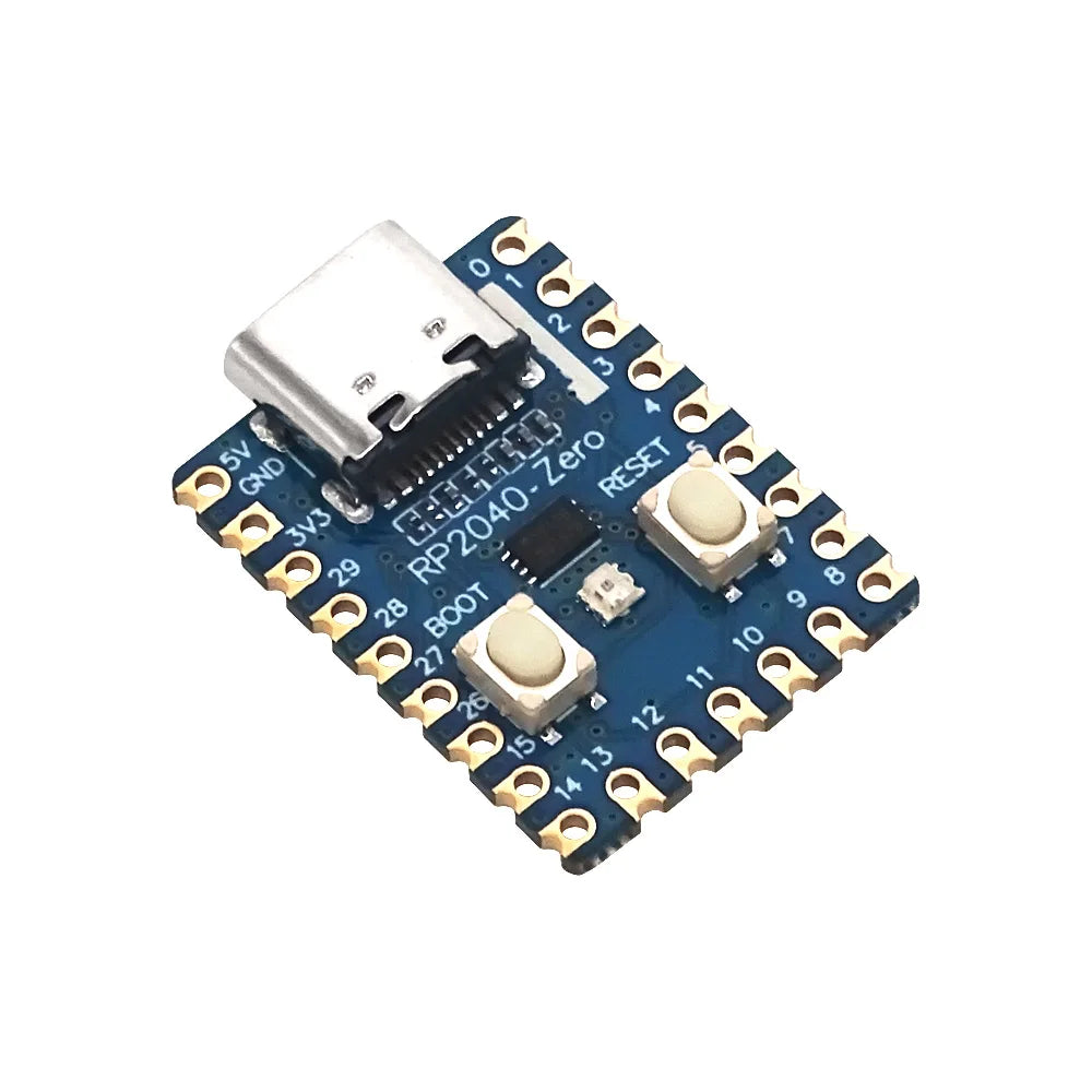 Raspberry Pi RP2040 Zero Microcontroller PICO Development Board Module Dual-core Cortex M0+ Processor 2MB Flash