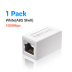 Vention RJ45 Connector Cat7/6/5e Ethernet Adapter Female to Female 8P8C Patch Network Extender Extension Wire for Ethernet Cable