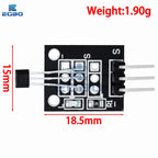 1PCS~20PCS EGBO KY-003 A3144 Standard Hall Magnetic Sensor Module Works  Boards