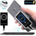 Universal Android Qi Wireless Charging Receiver Type C Induction Patch Wireless Charger Receiving Patch For Micro USB Smartphone