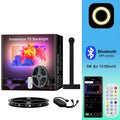 Smart LED TV Backlight Strip with AR Color Sensor App Controller with Music Sync RGB Ambient Light for 55 to 85 Inch Screen