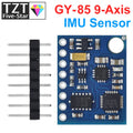 GREATZT GY-85 BMP085 Sensor Modules 9 Axis Sensor Module (ITG3205 +ADXL345 + QMC5883L) ,6DOF 9DOF IMU Sensor