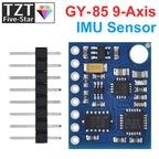 GREATZT GY-85 BMP085 Sensor Modules 9 Axis Sensor Module (ITG3205 +ADXL345 + QMC5883L) ,6DOF 9DOF IMU Sensor