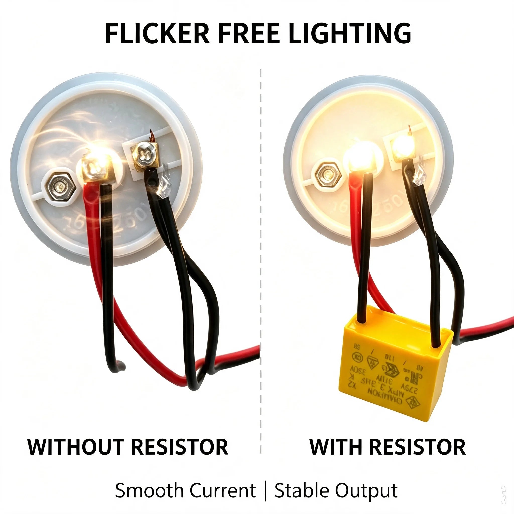 275VAC  0.1UF K X2 Series Spacing 10mm 15mm 0.1UF 275VAC Polypropylene Film Capacitor 0.01UF