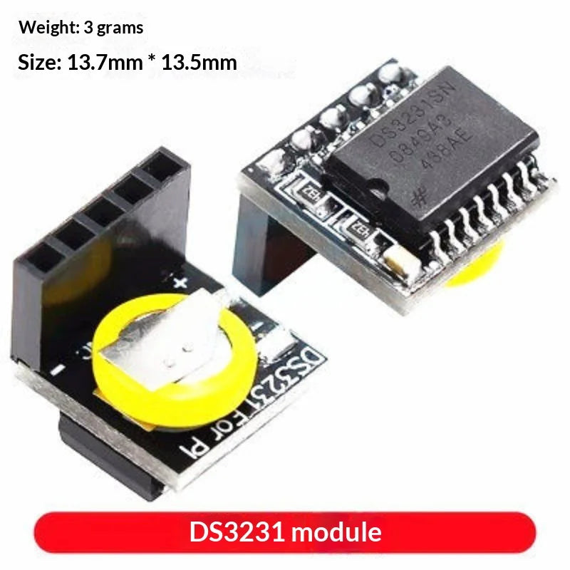 [TG820]1Pcs High Precision I2C Interface DS3231 Time Clock RTC Module With/no Battery For 3.3V/5V Pi For Raspberry