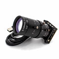 2.3MP HD Global Shutter USB Camera Module 1080P 90FPS 1/2.6" CMOS USB2.0 Plug And Play With 5-100mm Varifocal CS Mount Lens