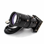 2.3MP HD Global Shutter USB Camera Module 1080P 90FPS 1/2.6" CMOS USB2.0 Plug And Play With 5-100mm Varifocal CS Mount Lens