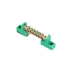 1/2/4Pcs Terminal Ground Bar Screw Block Barrier Brass 4/6/8/10/12 Positions Distribution Terminals Ground Brass Block Connector