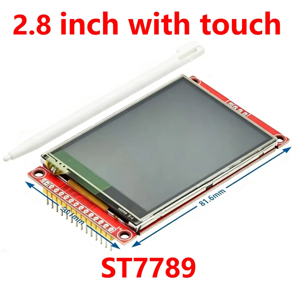 1.44 1.8 2.0 2.2 2.4 2.8 3.2 3.5 inch SPI TFT LCD Screen Colorful Touch Display Module ST7789 ILI9488 480*320 240*320 Drive