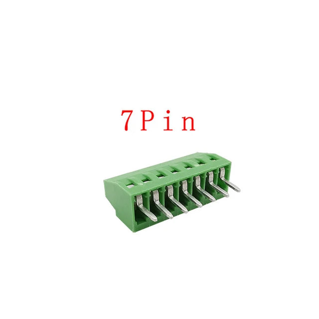 5/10Pcs Mini KF128 2.54mm PCB Screw Terminal Blocks Connector for Wires 2P/3P/4P/5P/6P/7P/8P/9P/10P/12P/16P Terminal KF128-2.54