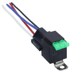 DC 12V/24V 4 Pin 5 Pin 30A Waterproof Automotive Relay With Socket Car Relay Auto Relay  Fuse Coil 1.8W Voltage Relay Vehicle