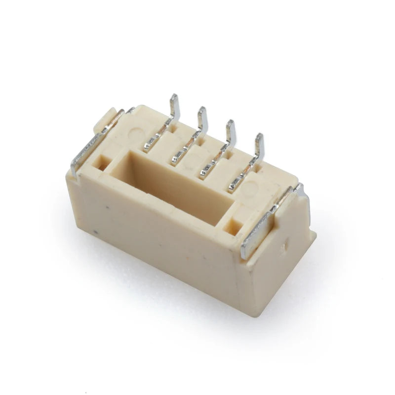 20pcs GH 1.25mm 2P 3P 8P 10P 12P Micro Right Angle Horizontal SMD SMT Wire Connector Wafer Male Pin Header with Lock/latch