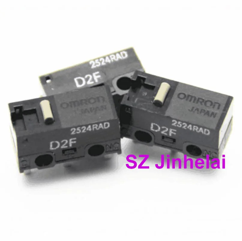 10pcs Authentic Original Omron Mouse Micro Switches D2F-01F F-3-7 01 01L 01FL 01FL3 01-D3 01L3 01F-T D2F