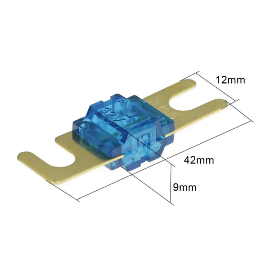 ANL Gold Plated Stud Car Fuses Mini Car Stereo Audio AFS Fuse 20A 30A 40A 50A 60A 70A 80A 100A 125A 150A 32V Auto Fuse Fuses Hot