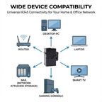 RJ45 Connector Cat 6 Ethernet Network Cable Extender Keystone Adapter 2-10pcs RJ45 Female To Female Insert CAT6 Keystone Coupler