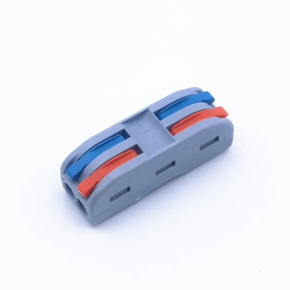 1PCS Insulated Reusable Lever Wire Connectors 24-12 AWG (0.5-4mm²) Quick Compact Electrical Splicing Terminals for Switch Wiring