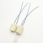 4pcs G9 Light Socket Halogen CFL LED Lamp Bulb Base Holder Fixture with 10CM wire CE VDE