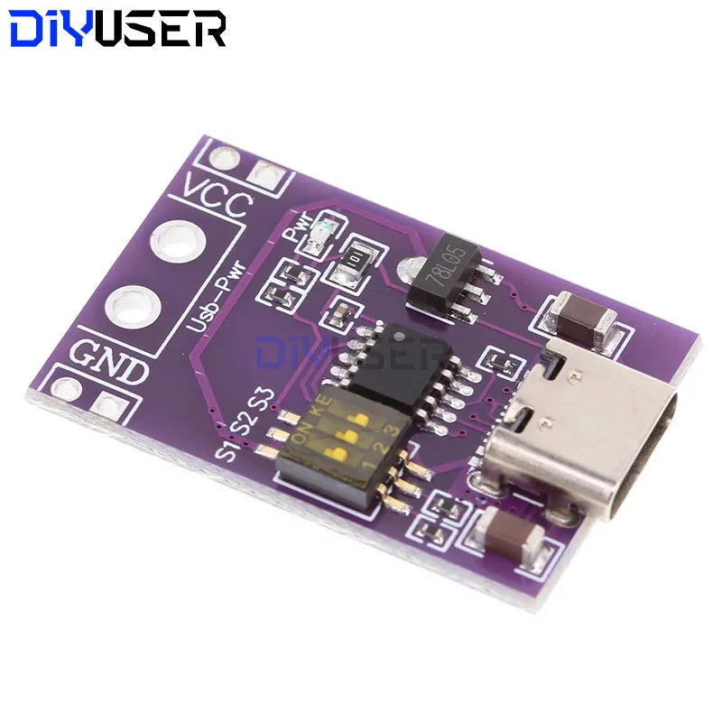 4pcs CH224K Module Type-C QC AFC PD2.0 PD3.0 to DC Spoof Scam Fast Charge Trigger Polling Detector 5V 9V 12V 15V 20V