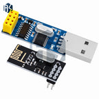 ‌CH340G USB-to-TTL Adapter + NRF24L01+ 2.4GHz Wireless Module Bundle for Arduino