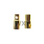 5/10Pairs 2MM 3MM 3.5MM 4MM 5mm 5.5mm 6mm 8mm Gold Plated Male Female Bullet Banana Plug Connector For ESC Battery Motor