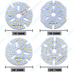 1PCS LED 3W 5W 7W 9W Light Beads 12W 15W 18W 24W 36W PCB Round SMD 2835 Light Beads For Diy Board Bulb Spotlight Lighting Chip