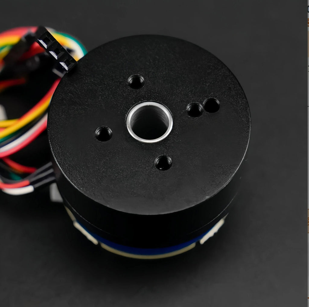 2804 BLDC Motor with AS5600 Magnetic Encoder 12‑bit 0.087° Precision, FOC Control, 7.4‑16V for Arduino ESP32