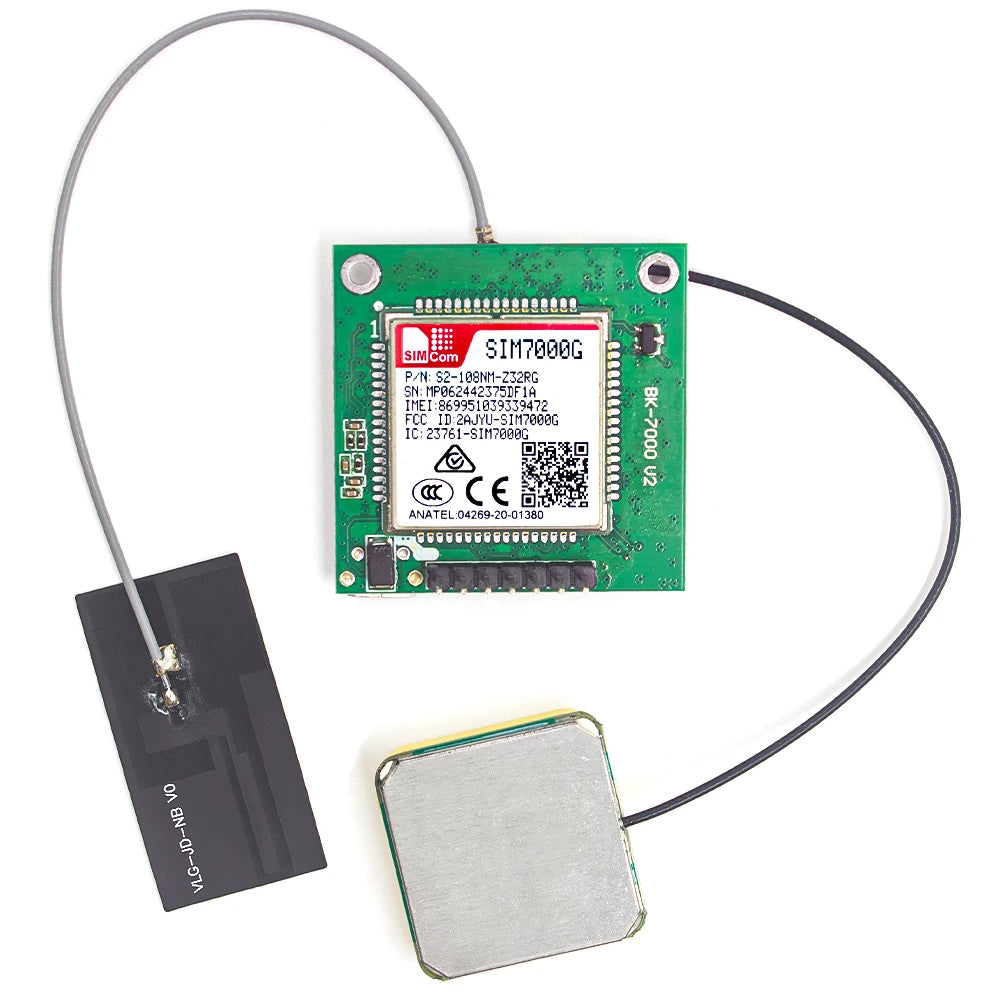 SIMCOM SIM7000E SIM7000G SIM7000JC Breakout Board Cat-M/NB-IoT/GSM Module Compatible With SIM900 SIM800F LTE GPS Antenna Kit