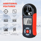 TL-303 Digital Anemometer Wind Speed Wind Chill Temperature Humidity Heat Index Dew Point Barometric Pressure Altitude Meter