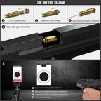 9mm/12GA/38SPL/223Rem/45ACP/357SIG/380ACP/Cal. 6.5mm/Cal44mag Dry Fire Laser Trainer - Hunting Accessories, Training Shooting