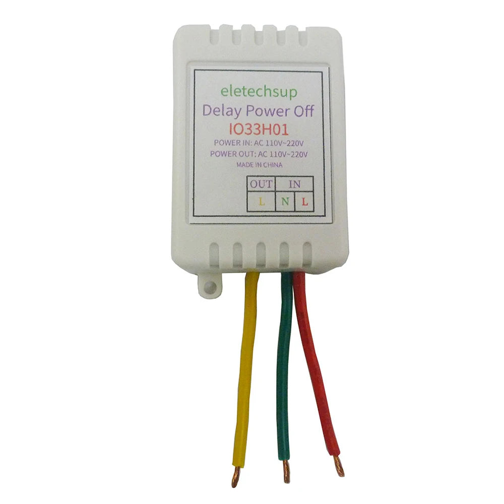 AC110-220V Delay Relay 7A Adjustable Break Delay Controller Relay Timer Control Switching Power Supply Adapter