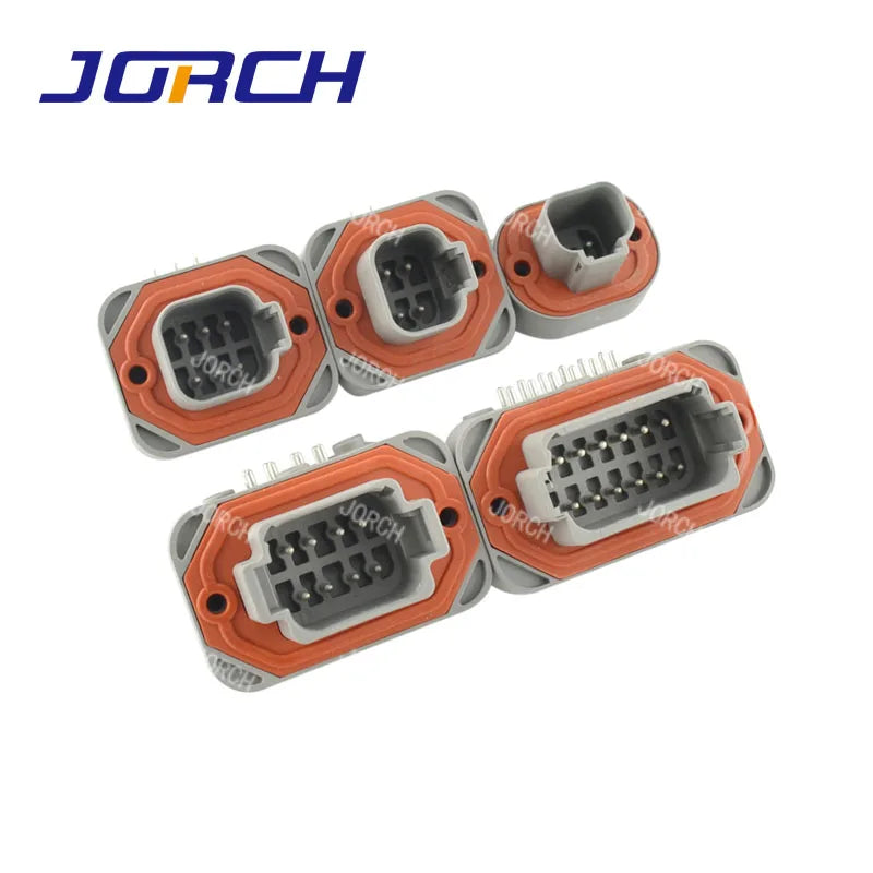 DEUTSCH DT PCB Mount Header, Right Angle DT13 car connector DT13-2P DT13-4P DT13-6P DT13-8P DT13-12P
