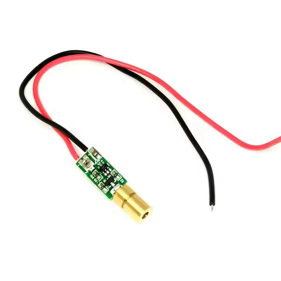 Mini 450nm 5mW Blue Dot Aiming Laser Diode Module with 3-5V Driver