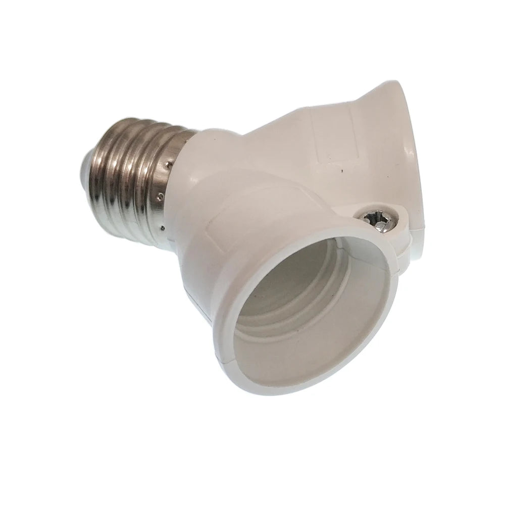 4PCS E27 E14 GU10 G9 E12 B22 Fireproof LED CFL Lamp Holder Converter Light Socket Bulb Base Spliter Extension Adapter