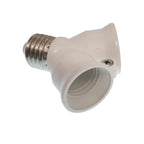 4PCS E27 E14 GU10 G9 E12 B22 Fireproof LED CFL Lamp Holder Converter Light Socket Bulb Base Spliter Extension Adapter