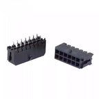 10Pcs MX3.0mm Micro-Fit 3.0mm Double Row 2*1P- 2*12Pin Mini 5569/43045 PCB Board Solder Straight Pin Wafer Connector