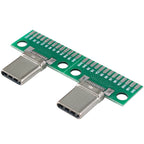 Type-C Test Board USB 3.1 Connector Module PCB Board Male /Female / Male to Female Head Convertor USB3.1 Transfer Adapter Plate